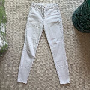 Madewell Women's White Skinny Jeans